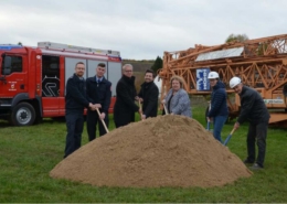 Kleinrinderfeld Neuigkeiten: Auftrakt zum Bau des neuen Feuerwehrgerätehauses